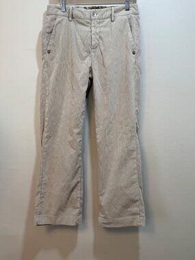 Mason's Forte dei Marmi Straight New York Cropped Wide Wale Corduroy Tan Sz 40 I
